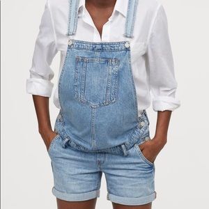 H&M Mama Jean short overalls
